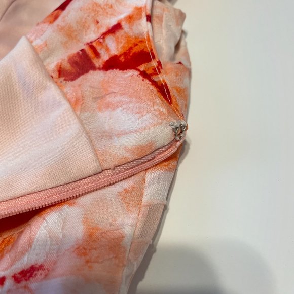 Dressbarn Luxe by Carmen Marc Valvo floral sleeveless aline dress Size 4 - Picture 8 of 16